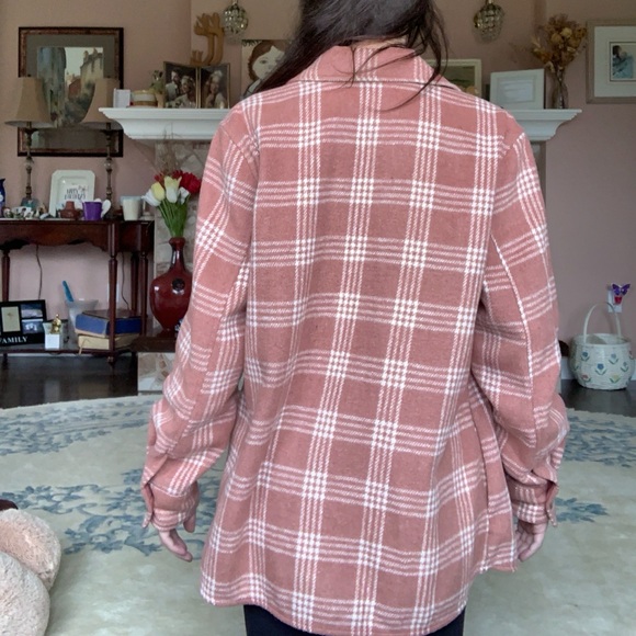 NWOT Tribal Jeans Plaid Shacket - Picture 4 of 10